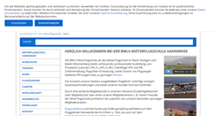 Desktop Screenshot of motorflugschule.info